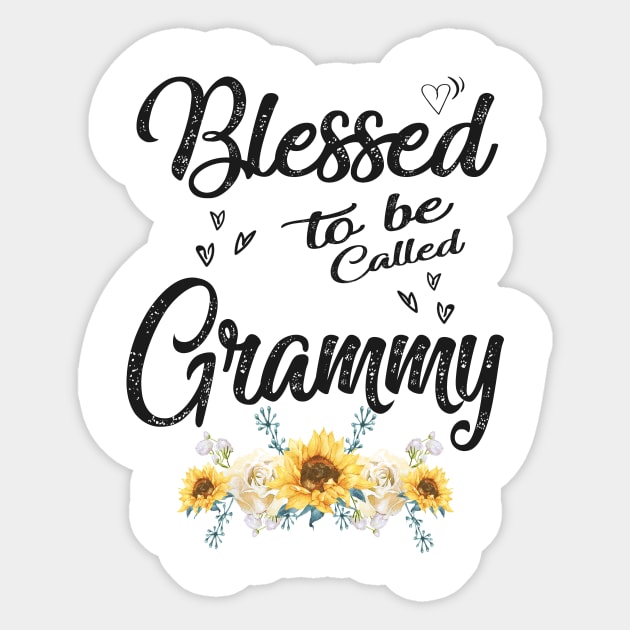 grammy blessed to be called grammy Sticker by Bagshaw Gravity